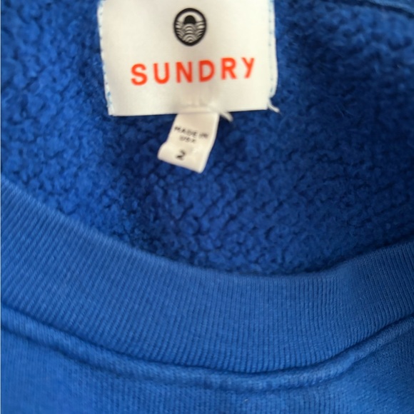 Sundry sweatshirt from Anthropologie size 2 “coup de foundry” - Picture 2 of 7